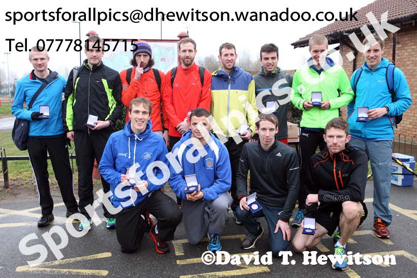 Senior mens Northern 12 Stage Road Relay, Sunderland. Photo: David T. Hewitson/Sports for All Pics